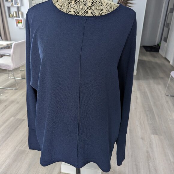 NWOT Sigrid Olsen dolman sleeves blouse - Picture 4 of 11